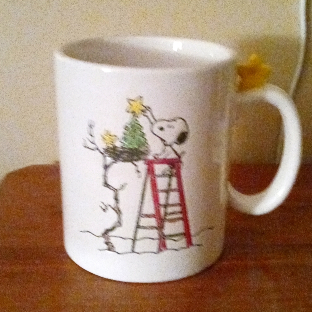 Snoopy Christmas mug